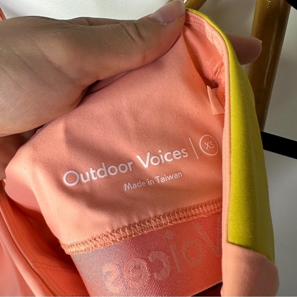 Outdoor Voices One Shoulder Colorblock Dress sz XS - Picture 4 of 4